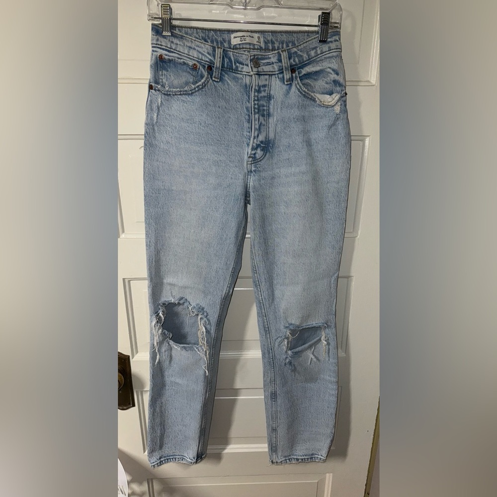 Abercrombie & Fitch High Rise Dad Jeans
